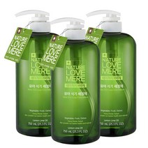 네이쳐러브메레 유아 식기세정제 용기 750ml x 3개