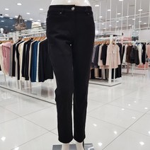 꼼빠니아 스키니 데님 팬츠-CABW1WDP650(블랙)