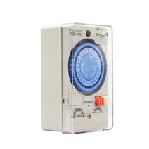 ManHua-TB118N 100-240VAC 50-60Hz 딘 레일 기계식 타이머 스위치 방수 투명 플라스틱 보호 커버 배터리, 한개옵션0