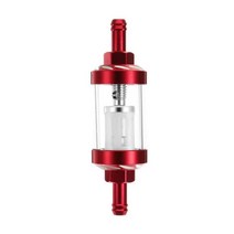 유수분리기 디젤 가솔린 오일 기름 필터 압축기 스프레이 페인트 건 타일면치기 압력 부품용 8MM 물 휴대용, 02 Red