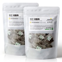 늘해찬 볶은 국화차 티백 삼각티백 꽃차 대용량, 1g, 100개입