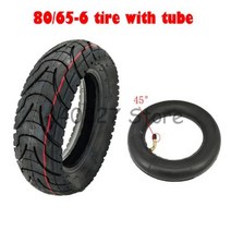 라앤모 전동스쿠터교체부속 10 인치 타이어 10X30 80656 255X80 Kugoo M4 듀얼트론 빅터 인싸템 이글 스피드웨이 4 제로 10X 전기 스쿠터 미니 모터용, 80 65-6 with Tube 45, 80 65-6 with Tube 45, 80 65-6 with Tube 45