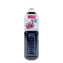 해썹유나인 석류청 12리터(8병)-1.5리터(1병) 음료베이스, 1병, 1.5L