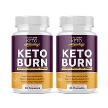 2팩 케토어드밴티지 케토번 약 1500 환자용 케토제닉 고급 케토시스 포뮬라 120캡슐