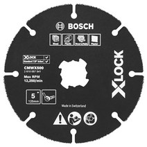 BOSCH CMWX500 5인치 X-LOCK 카바이드 멀티휠