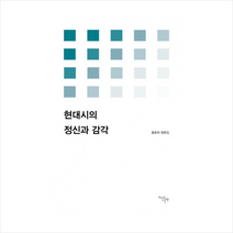 현대시의 정신과 감각 + 미니수첩 제공, 홍용희