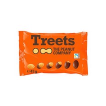 (런칭특가) Treets 트릿츠 명품 독일 땅콩초코볼 45g 공정무역 땅콩초콜렛, 45g x 10ea