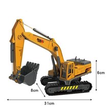 다이캐스트 중장비 Children's Gift Engineering Vehicle Diecast Plastic Forklift Toy Car Models In, 01 1