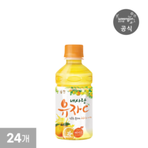 내사랑 유자C 280mL 페트 24개, 꿀홍삼 280mlx24