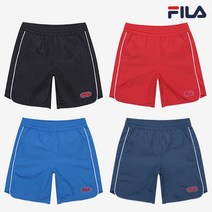 휠라 스케이트 5부 우븐 키즈 반바지 FK2HPB2665M 플레이플랜제이비