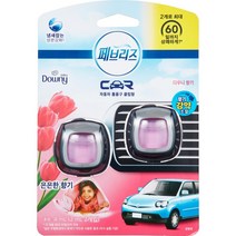 페브리즈 다우니향 차량용 방향제 본품, 2개입, 1개