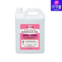 [구구몰] 워터솔로블오일 5L 수용성오일 5L (로즈) 마사지오일 대용량오일, 1개