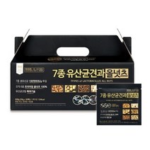 7종 유산균 하루견과 한줌견과 아몬드 호두 올넛츠 1박스 30봉, 30봉(1박스)