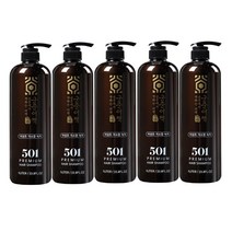 궁중어책 501 약산성 어성초샴푸 1000ml+1000ml 두피 한방 대용량 프리미엄 샴푸, 1000ml, 5개