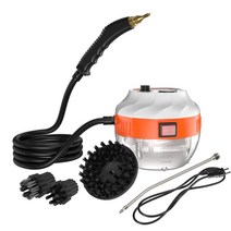 무선 유선 물걸레 고압 업소용 스팀청소기2500W 휴대용 고온 고압 핸드 헬드 스팀 청소기 주방 가정용 자, [01] WHITE, [02] 한국플러그