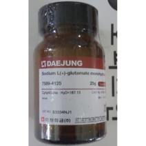 오피스안&컴사이언스 (D.J) Sodium L(+)-glutamate monohydrate L-글루탐산나트륨 1수화물 98%~102% [GR] 25G 시약