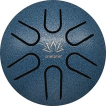 ONETONE 원톤 텅 드럼 A 메이저 펜타토닉 스케일 6음 3 Blue OTTG-03BL [취급 설명서 말렛 x1개 키 넘버 스티커 부속]