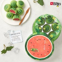 시원하고 맛있다고 소문난 고창 수박빵 어린이간식 아침식사대용 수능 명절 답례품 이색디저트 선물용 7개입, 고창 수박빵 7개입