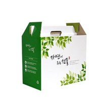 자체제작 한약박스 자연이주는선물(특대) 50장 한약포장박스_[230201EA], 본상품선택