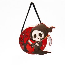 민화샵 할로윈 종이가방만들기 할로윈소품꾸미기 파티용품장식 집콕놀이키트, 저승사자 HPTCT0014