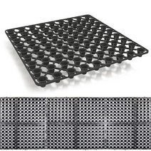 습기방지 방습 통풍 창고깔판 매트 베란다, 플라스틱 깔판 (50x50x3), 1개