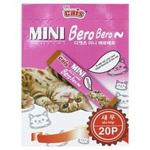 고양이 간식 주식 영양식 더캣츠 베로베로 20p 새우, 없음, 상세페이지 참조, 상세페이지 참조