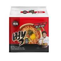 백종원의 빽쿡 빽라면 115g*4봉 라면 신상품, 1개