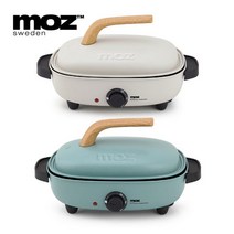 모즈 양면 전기그릴 DR-1200G, 색상:블루쉬그린
