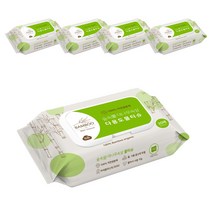 숲속애 대나무속살 다용도 물티슈, 30매, 5팩
