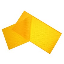 캔들몰드실리콘 실리콘 밀랍 매트 DIY 벌집 핸드 프레스 성형 양봉가 베이스 플레이트 엠보싱 시트 양초 만, 01 Yellow