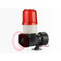 원격제어 경고등 안전 지게차 헤드라이트 경광등, 사운드조명 통합 220V+3000미터 원격제어