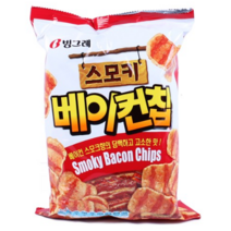 _ 빙그레 스모키베이컨칩 70g x 5개, 1개
