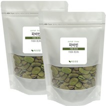 최신통관제품 첨가물없는 자이언트 파바빈 100% 지방은적고 영양은 풍부한 FABA BEAN 파바빈원물 콩, 2개, 350g(지퍼백)