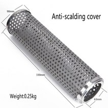 미니화목난로 리버스 소형 휴대용 캠핑 텐트 나무 굽기 난로 초경량 나무 난로 굴뚝 요리, l 화상 방지 커버