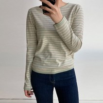 브리스살롱 코디하기편한 데일리룩 롤 소프트 단가라 니트