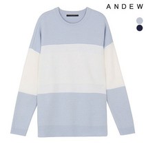 앤듀 여성 AP 자카드블럭 풀오버(O181KT500P)