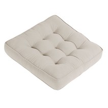 디자인 패션 신와 두꺼운 면 7cm 사각 쿠션방석 50x50