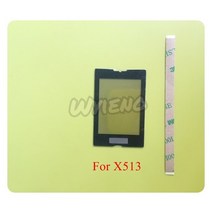 터치패널 Wyieo필립스호환 제니 엄 E570 E571 X5500 E560 X623 X513 용 블랙 글래스 스크린 유리 렌즈 외부 전면 패널 트랙, [04] black for X623