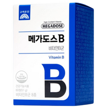 고려은단 메가도스B 비타민B군 64정 (2개월분), 2개