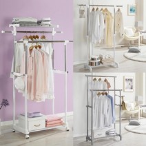 사무실용 가정용 업소용 자취 원룸 이동식 옷걸이 원단행거 1인가구용 봉제공장용 기본, 행거 400호