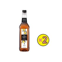 메종 루틴 1883 시럽 바닐라 페트병 1L 2개 독일