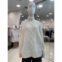 [보브] 케이블 조직 모크넥 울 니트 7111450101 뉴코아일산
