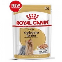 요크셔테리어 파우치 (1박스/85gx12개) 맛좋은강아지간식 몸에좋은 강아지사료등급 고급애견사료 때 개사료
