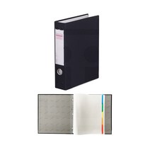 문화 B971-7 웹자료집 클리어파일 3공 파일 100P 원터치 대용량