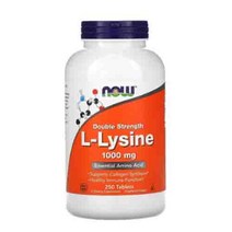 나우푸드 엘라이신 L-리신 1 000mg 250정 L-Lysine