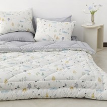 [아망떼] 빌리 세미마이크로 차렵이불 토퍼세트 SS