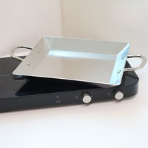 더풀문 스텐 삼중 사각볶음팬, 소(32.7 x 27.7 x 3 cm), 2개