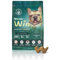 프레스키 반려동물 윈 사료 치킨 앤 연어 레시피, 닭, 1kg, 1개