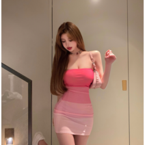 폭발 드레스 여성 여름 2022 새로운 짧은 치마 타이트 스커트