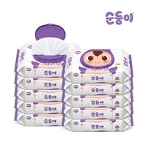 [순둥이]-EC-01/프리미엄 엠보싱 물티슈 캡형 70매 10팩